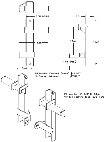  - Quick Attach Brackets